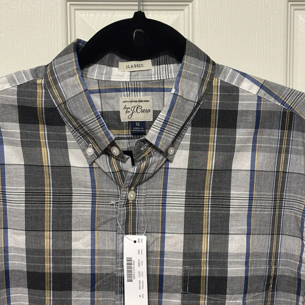J. Crew Secret Wash Cotton Poplin Shirt
